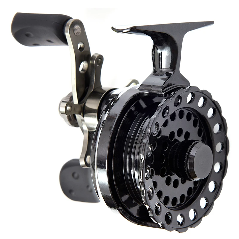 Fly Fishing Reel Ultra Lightweight Ice Fishing Reel Right/Left Handed 2.6:1 Gear Ratio Fishing Raft Wheel Ice Reels 4+1BB Pesca
Fly Fishing Reel Ultra Lightweight Ice Fishing Reel Right/Left Handed 2.6:1 Gear Ratio Fishing Raft Wheel Ice Reels 4+1BB Pesca