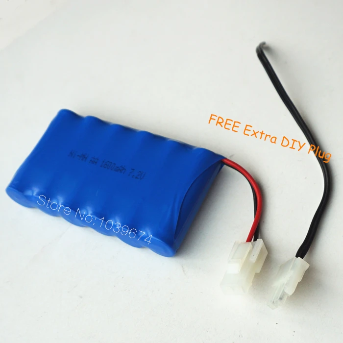 High Capacity 7.2V 1600MAH AA *6 Ni-MH Rechargeable chargeable Battery for Toys Power Bank with Free Charger
High Capacity 7.2V 1600MAH AA *6 Ni-MH Rechargeable chargeable Battery for Toys Power Bank with Free Charger