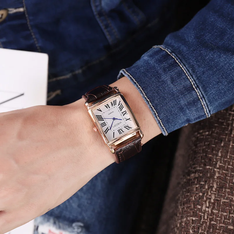 Модные 2018 новые Брендовые женские наручные часы с ремешком из искусственной кожи