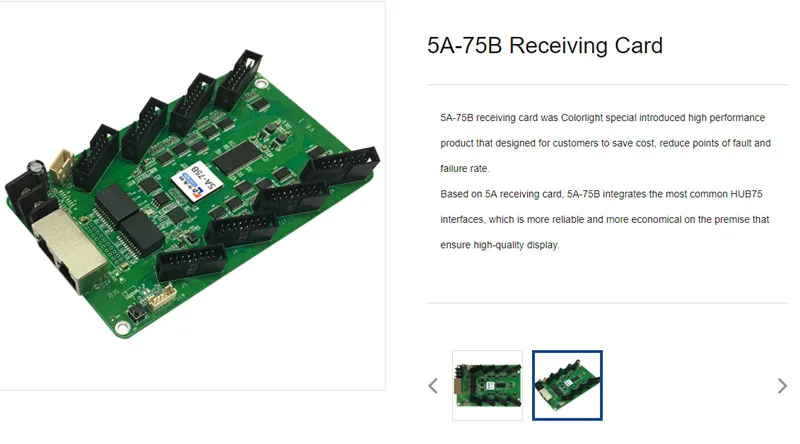 free shipping 5A-75B Full Color LED Display colorlight Receiving Card Support Gigabit NIC and sending card
free shipping 5A-75B Full Color LED Display colorlight Receiving Card Support Gigabit NIC and sending card