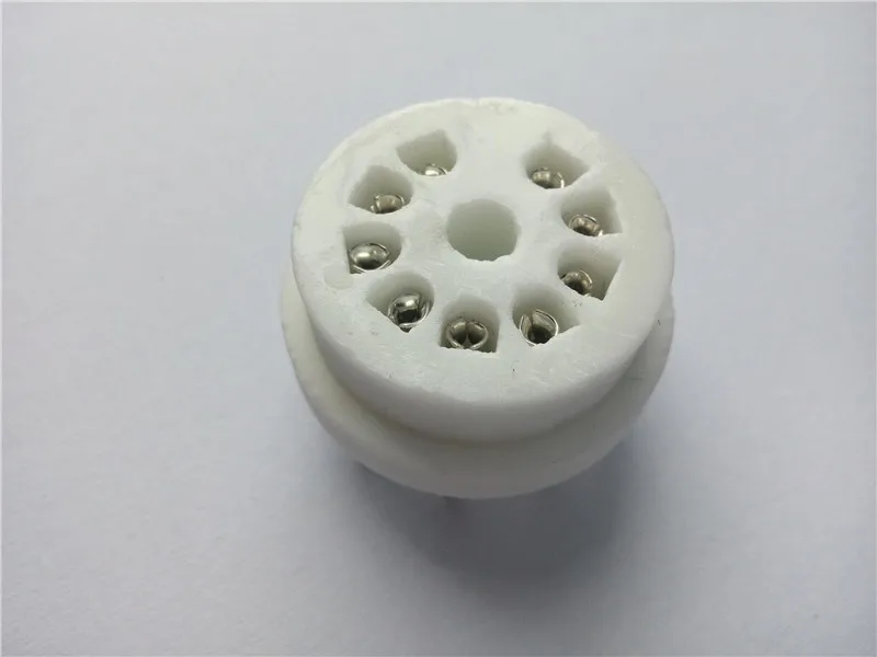 10pcs ceramic tube socket GZC9-Y-4 9 pin Silver tube holder outlet for amplifier PCB 6N1 6N2 6N4 6N11 12AX7 12AU7 ECC83 ECC82
10pcs ceramic tube socket GZC9-Y-4 9 pin Silver tube holder outlet for amplifier PCB 6N1 6N2 6N4 6N11 12AX7 12AU7 ECC83 ECC82