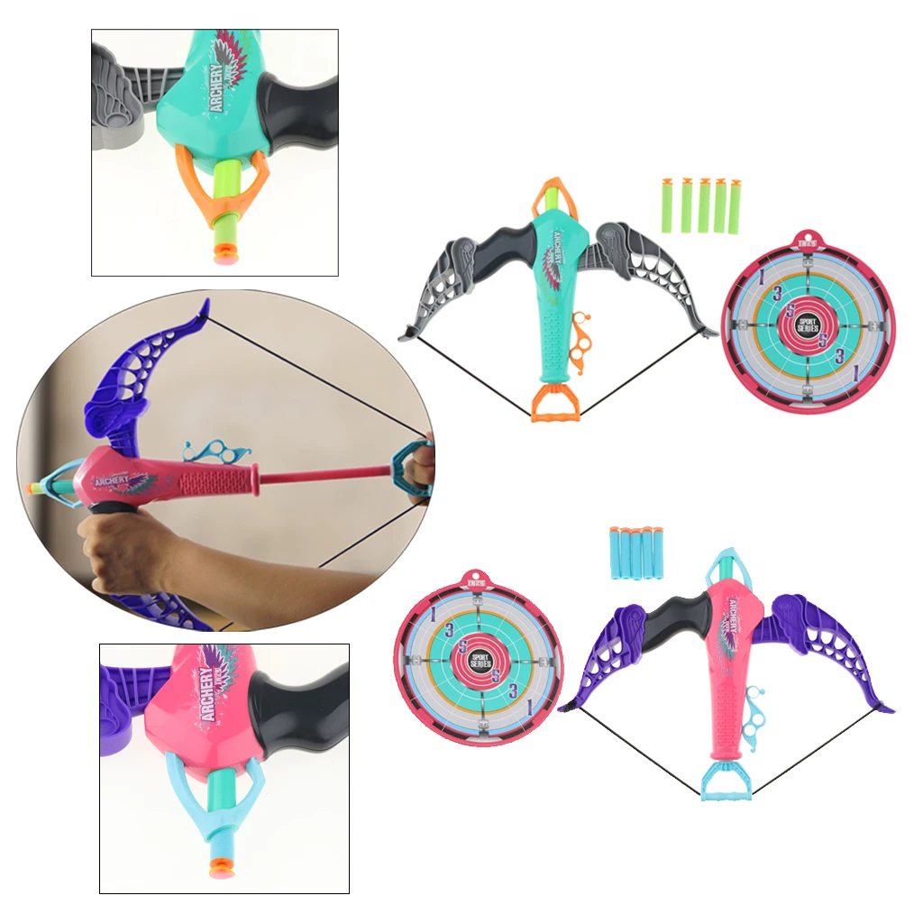 Children's Simulation Outdoor Archery Model Sports Shooting Soft Bomb Bow and Arrow Toys
Children's Simulation Outdoor Archery Model Sports Shooting Soft Bomb Bow and Arrow Toys