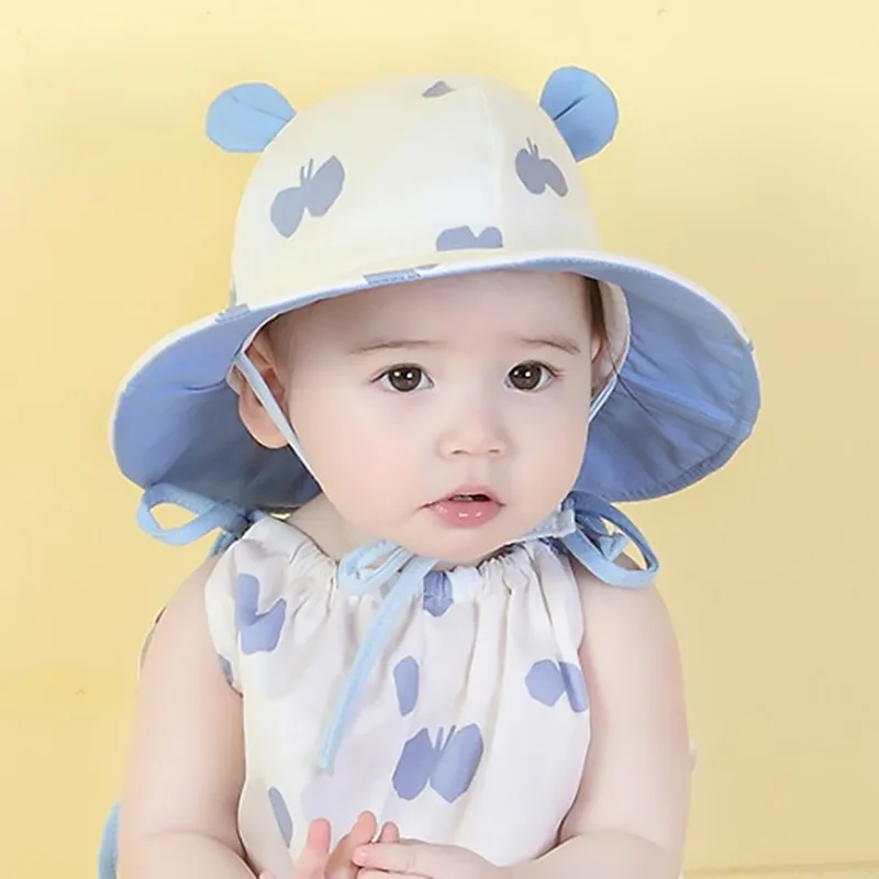 Summer Windproof Baby Bucket Hats Adjustable Sunscreen Caps For Girls Boys Cap Circumference 48cm Portable Outdoor Sun Hat
Summer Windproof Baby Bucket Hats Adjustable Sunscreen Caps For Girls Boys Cap Circumference 48cm Portable Outdoor Sun Hat