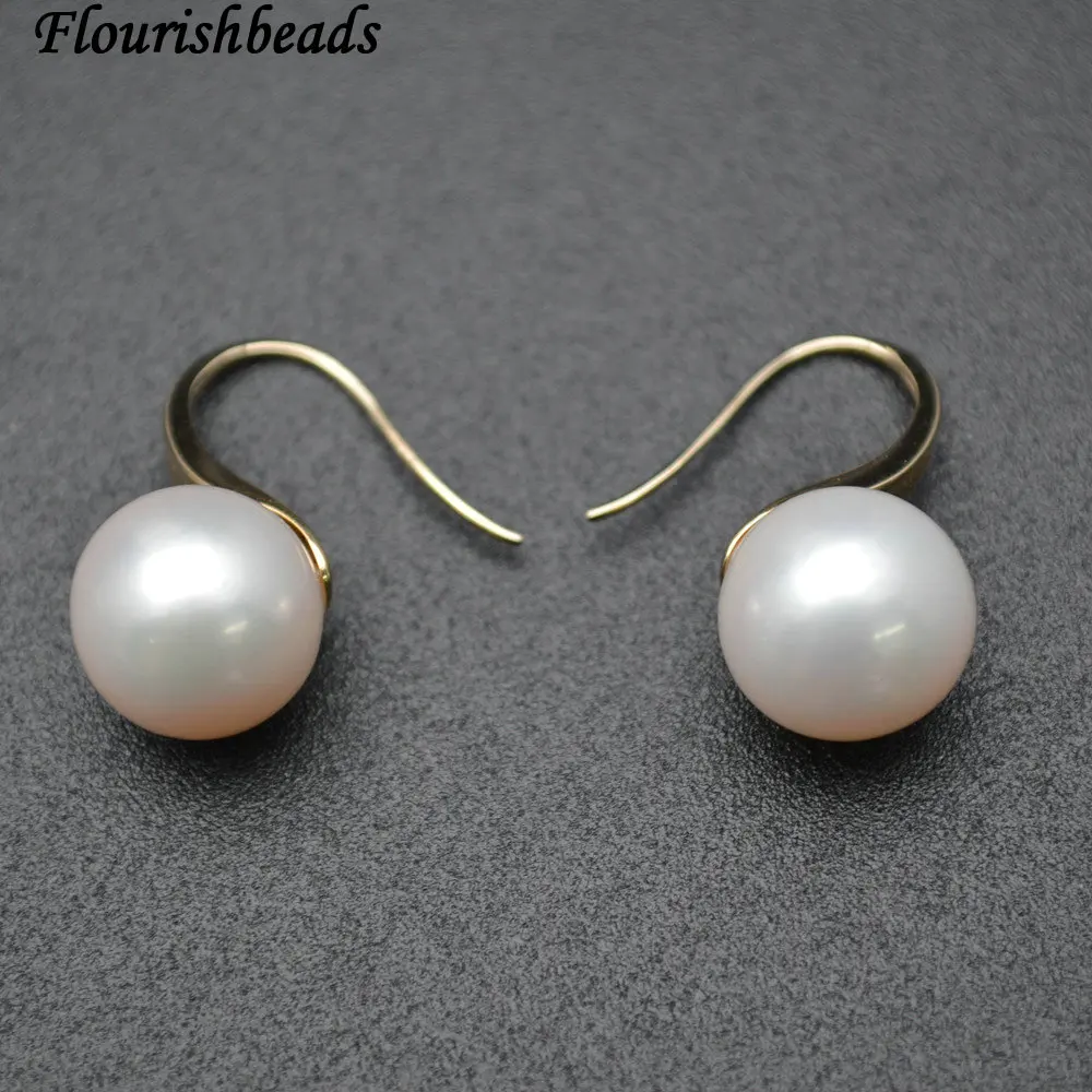 18k Gold Hooks Super High Quality 10mm~11mm Natural Round Pearl Beads Stud Earrings Fashion Woman Jewelry Express Shipping
18k Gold Hooks Super High Quality 10mm~11mm Natural Round Pearl Beads Stud Earrings Fashion Woman Jewelry Express Shipping
