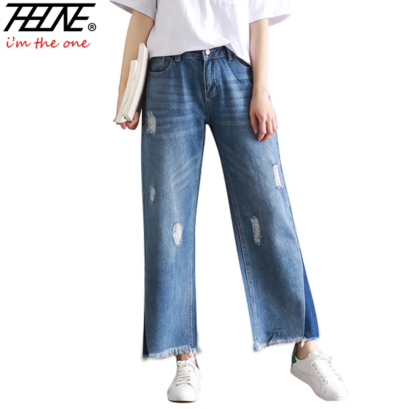 THHONE Designer Denim Pants Jeans Women Trousers Loose Slim Plus Size Wide Leg Pants Vintage Tassel Ripped Flare Jeans Female
THHONE Designer Denim Pants Jeans Women Trousers Loose Slim Plus Size Wide Leg Pants Vintage Tassel Ripped Flare Jeans Female