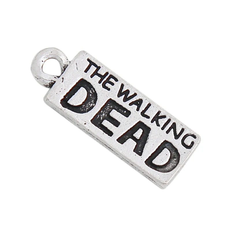 RAINXTAR Fashion The Walking Dead Alloy Tag Charms Letter DIY Charms 8*20mm 20pcs AAC1773
RAINXTAR Fashion The Walking Dead Alloy Tag Charms Letter DIY Charms 8*20mm 20pcs AAC1773