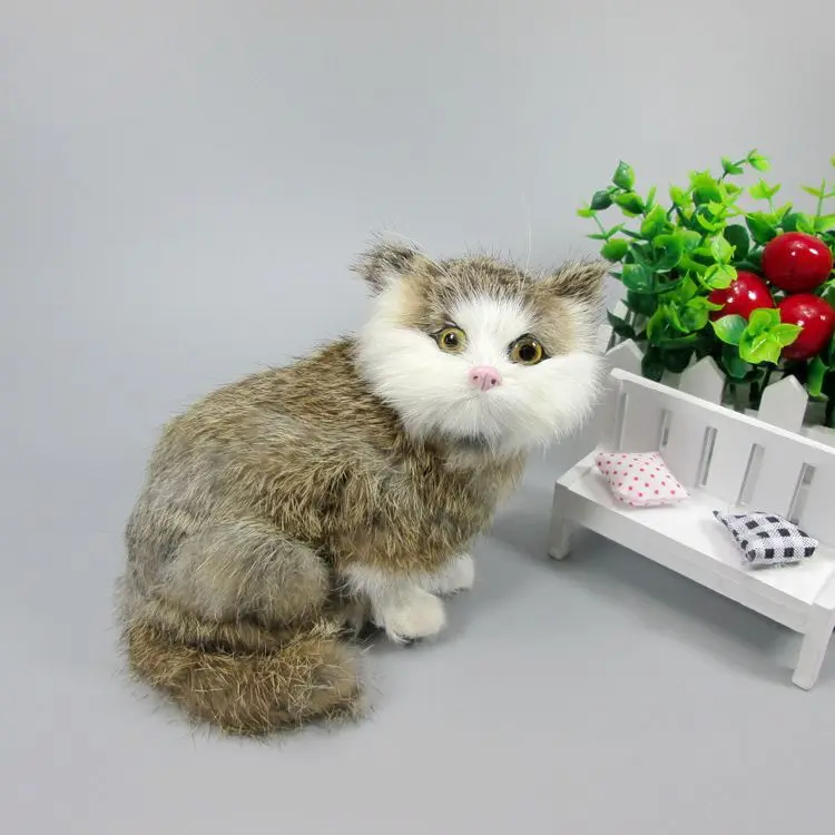 Моделирование коричневый Кот полиэтилен и меха CAT модель смешной подарок около 16 см x 12 см x 18 см
Моделирование коричневый Кот полиэтилен и меха CAT модель смешной подарок около 16 см x 12 см x 18 см