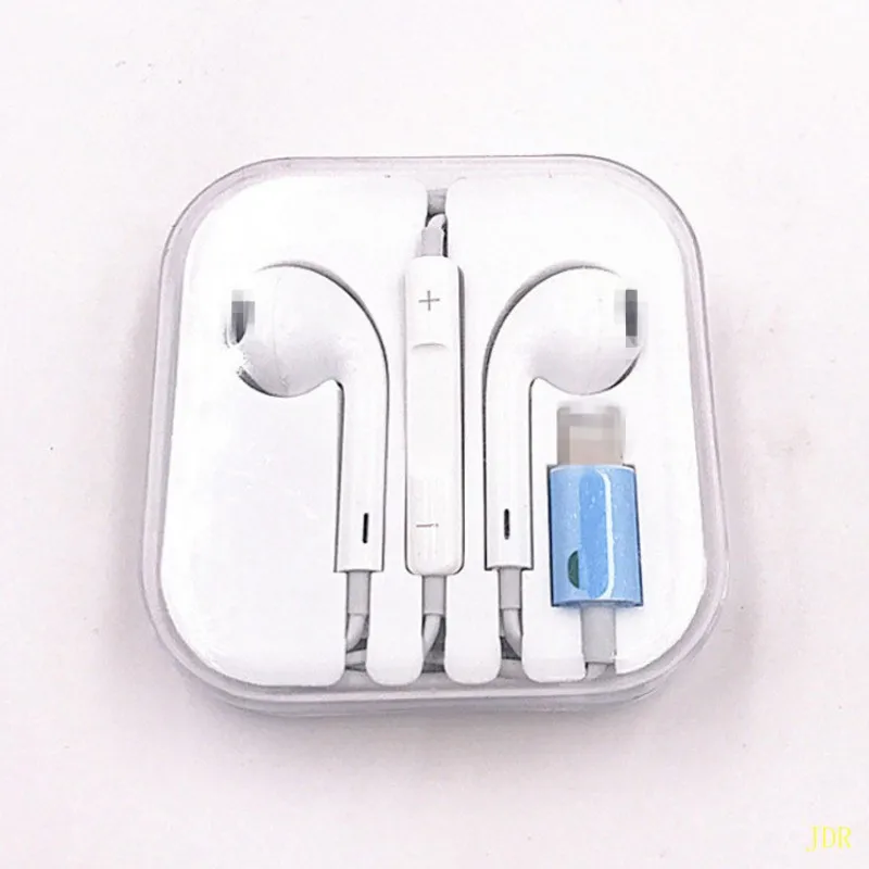 100 шт. для iphone 8 pin наушники 7 Plus X Lightning поддержка телефона без bluetooth|Переходники и