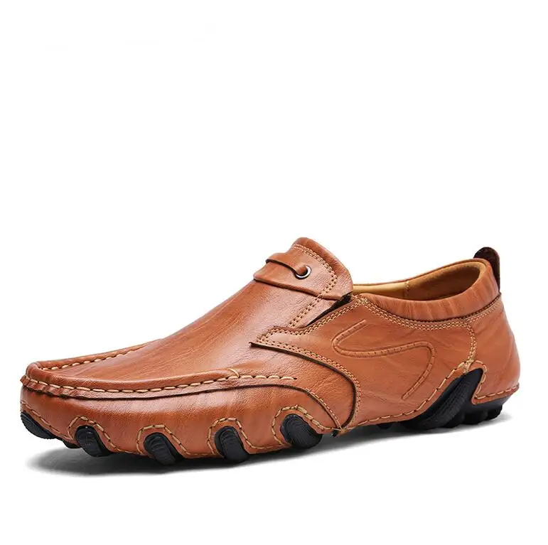Fashion Men Causal Shoes Genuine Leather Slip On Men Flats Shoes High Quality Driving Shoes Zapatos Hombre733
Fashion Men Causal Shoes Genuine Leather Slip On Men Flats Shoes High Quality Driving Shoes Zapatos Hombre733