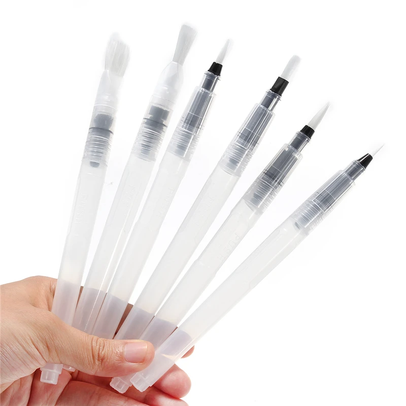 6 PCS paint brush watercolor brush soft watercolor brush portable beginner painting and painting art supplies
6 PCS paint brush watercolor brush soft watercolor brush portable beginner painting and painting art supplies
