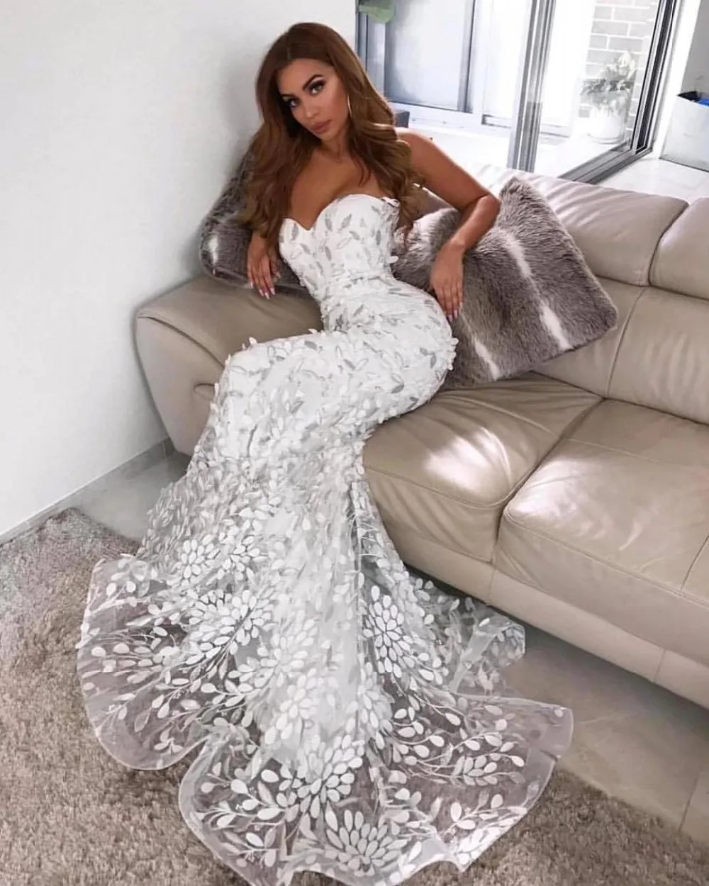 2020 Sexy Sweetheart Mermaid Prom Dresses Long Elegant Empire Strapless Prom Gown Sweep Train Party Dress Vestidos De Gala
2020 Sexy Sweetheart Mermaid Prom Dresses Long Elegant Empire Strapless Prom Gown Sweep Train Party Dress Vestidos De Gala