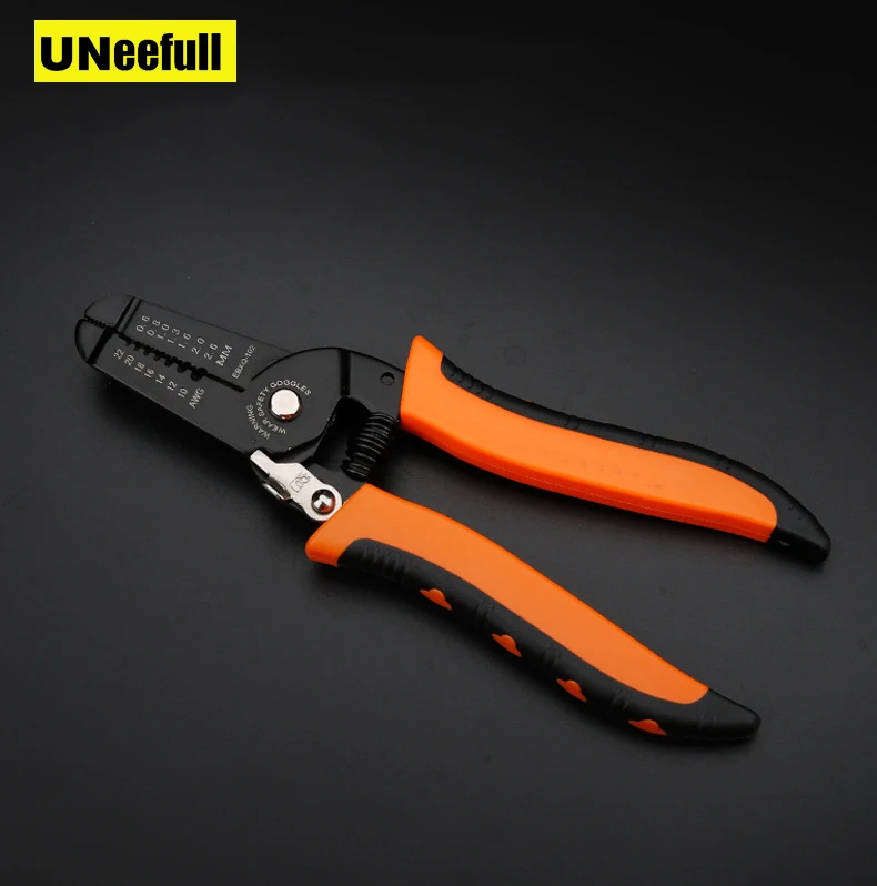 UNeefull Multifunction Wire Strippers Cable Cutters ,Fiber optic cable stripping oblique crimping pliers tool,circlip pliers
UNeefull Multifunction Wire Strippers Cable Cutters ,Fiber optic cable stripping oblique crimping pliers tool,circlip pliers