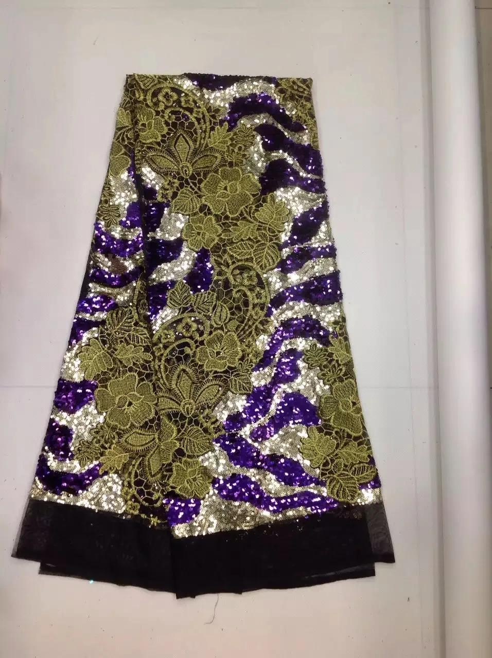 Latest Net French sequins Lace Material High Quality French Net African Lace Fabric Nigerian Wedding African Lace K-L9001
Latest Net French sequins Lace Material High Quality French Net African Lace Fabric Nigerian Wedding African Lace K-L9001