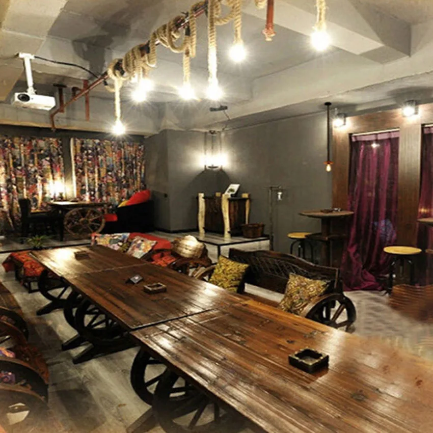 American Country Style Creative Hemp Rope Edison Pendant lamps,Loft Style Retro Pendant Lights for Bar Coffee Hanging lamps Deco
American Country Style Creative Hemp Rope Edison Pendant lamps,Loft Style Retro Pendant Lights for Bar Coffee Hanging lamps Deco