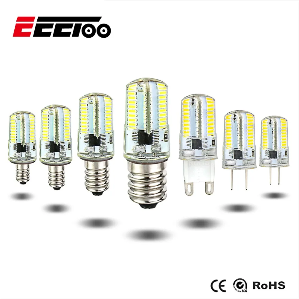 Светодиодные лампы EeeToo G9/E11/E12/E17 трубки 110 В 220 В диммируемая лампа E14 3014SMD светильник ПА для дома 64 80 152 светодиодная s люстра
Светодиодные лампы EeeToo G9/E11/E12/E17 трубки 110 В 220 В диммируемая лампа E14 3014SMD светильник ПА для дома 64 80 152 светодиодная s люстра