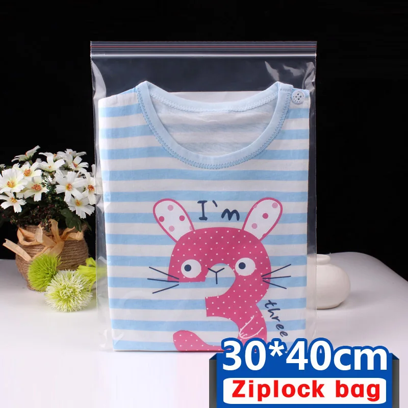 30x40cm Zip Lock Plastic Bags Thick Clothes Ziplock Bag Packaging Zipper Dustproof Sundries Shoes Packing Storage Bag Organizer
30x40cm Zip Lock Plastic Bags Thick Clothes Ziplock Bag Packaging Zipper Dustproof Sundries Shoes Packing Storage Bag Organizer