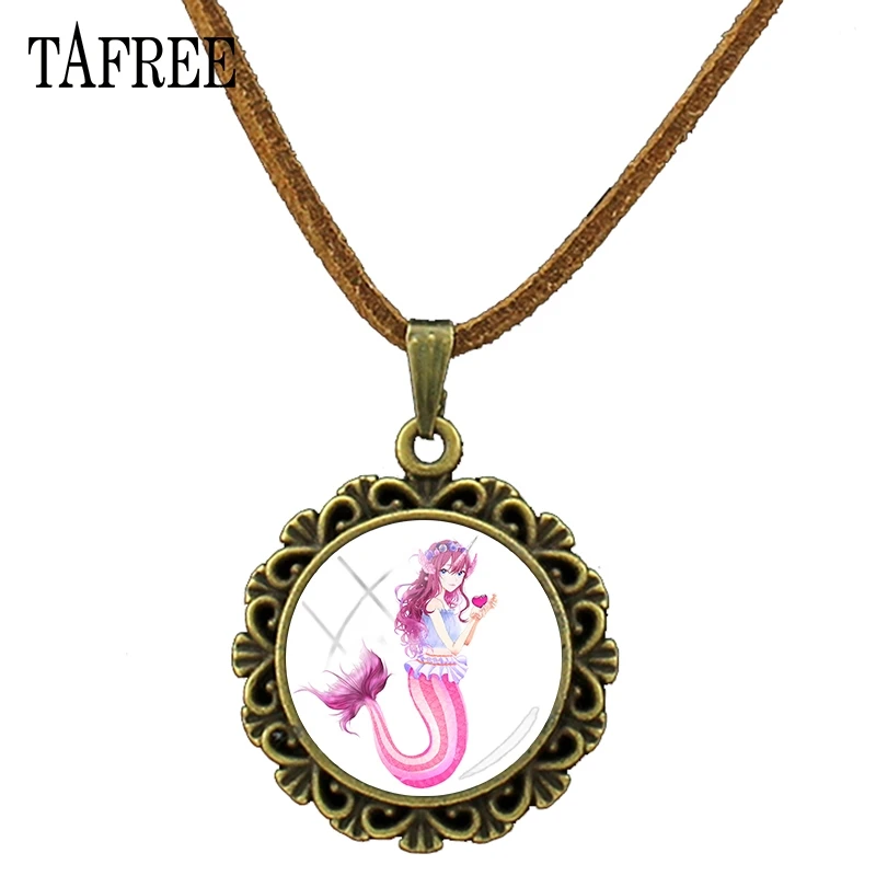 TAFREE Mermaid Elves Round Lace Pendant Necklaces Antique Bronze Plated New Fashion Handcrafted Statement Necklace Women Jewelry
TAFREE Mermaid Elves Round Lace Pendant Necklaces Antique Bronze Plated New Fashion Handcrafted Statement Necklace Women Jewelry