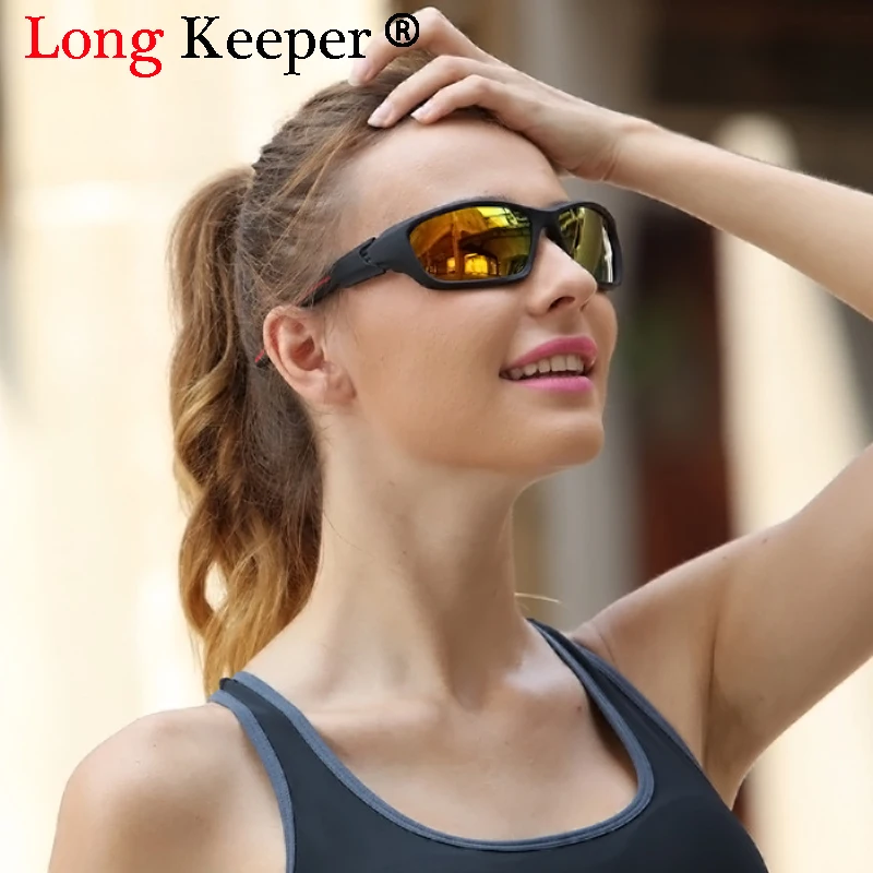 Солнцезащитные очки Long Keeper для мужчин и женщин поляризационные вождения спорта