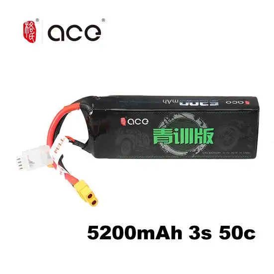 Аккумулятор Gens ace 5200 мАч 11 1 В Lipo 3S 50C Deans Plug XT60 для RTR 1/10 1/8 Scale Heli quad RC Car - купить по