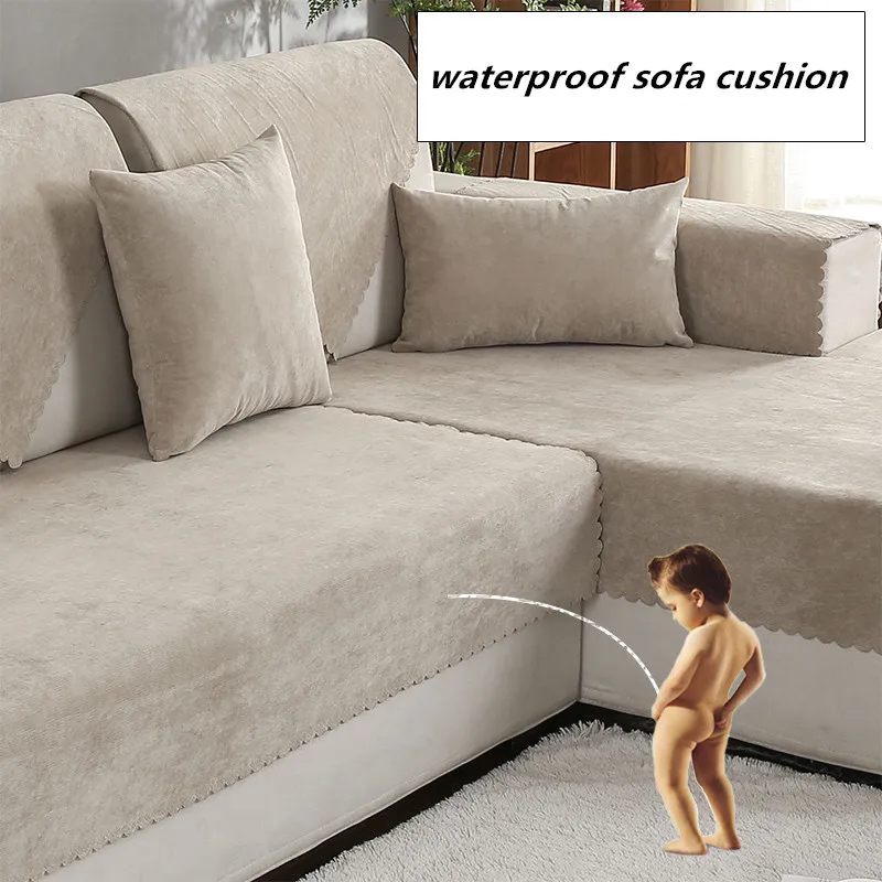 Waterproof sofa cushion Isolation of children's urine towel sofacover Non-slip Pure color Four Seasons Universal pet Sofa cover
Waterproof sofa cushion Isolation of children's urine towel sofacover Non-slip Pure color Four Seasons Universal pet Sofa cover