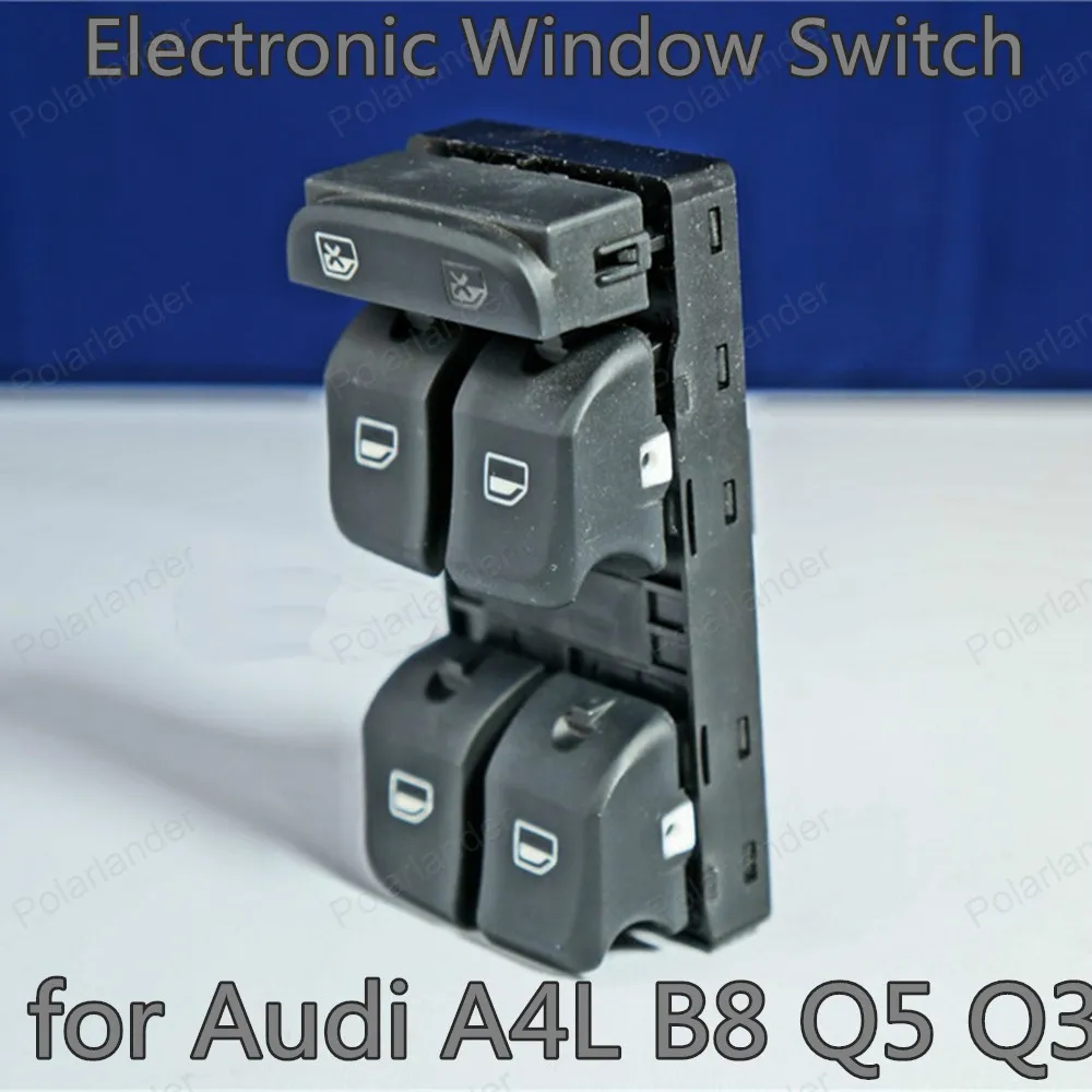 Polarlander Left Front Door Master Window Lifting Switch for A/udi A4L B8 Q5 Q3 Electronic Window Switch 8UD959851 8UD959855
Polarlander Left Front Door Master Window Lifting Switch for A/udi A4L B8 Q5 Q3 Electronic Window Switch 8UD959851 8UD959855