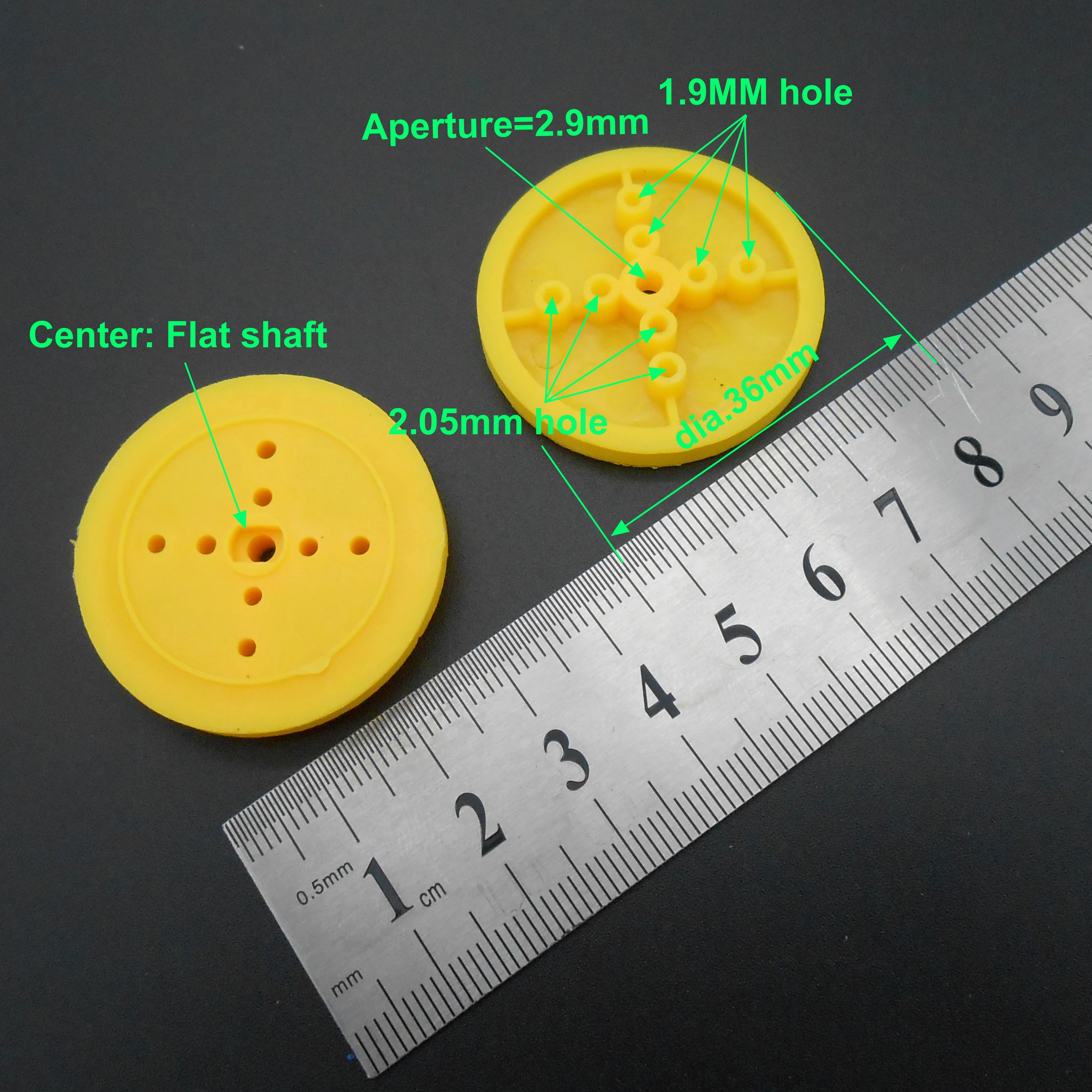 1000PCS DIY 36MM Pulley Plastic Gears toy wheels concave dia.36mm TH=4mm Aperture:3MM 2.9mm yellow NEW 1000PCS/LOT *FD263X1000
1000PCS DIY 36MM Pulley Plastic Gears toy wheels concave dia.36mm TH=4mm Aperture:3MM 2.9mm yellow NEW 1000PCS/LOT *FD263X1000