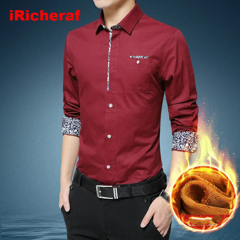 iRicheraf Thickening Warm Flannel Shirt Men White Long Sleeve High Street Mens Shirts for Winter High Quality 6 Color 4XL 5xl
iRicheraf Thickening Warm Flannel Shirt Men White Long Sleeve High Street Mens Shirts for Winter High Quality 6 Color 4XL 5xl