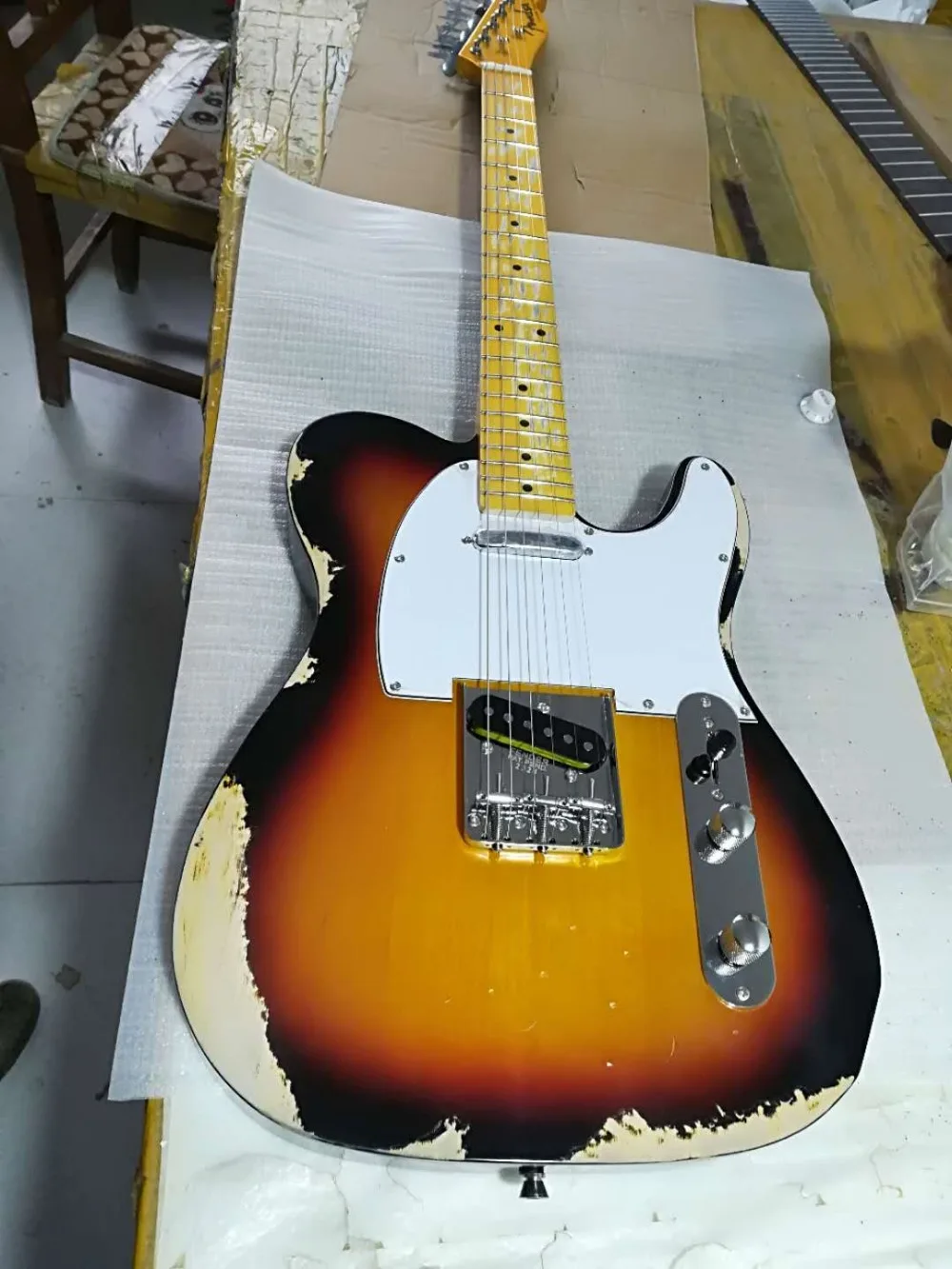 ,classical Tele electric Guitar relics by hands.support customization. 100% handmade tl guitar Ltele electric guitar
,classical Tele electric Guitar relics by hands.support customization. 100% handmade tl guitar Ltele electric guitar