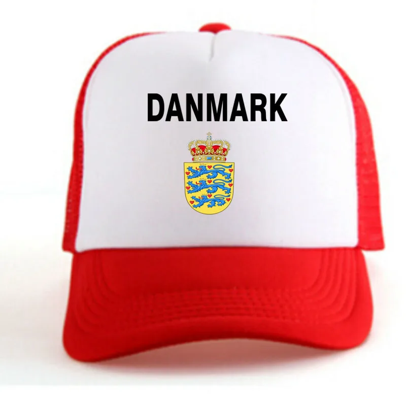Кепка унисекс с логотипом датской страны и флагом бейсболка фото ДНК