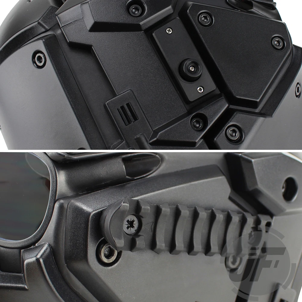 Tacitcal Modular Airsoft Transformer Full Face Protect Mask NVG Helmet Goggle Visor Interchangeable Glass Mesh
Tacitcal Modular Airsoft Transformer Full Face Protect Mask NVG Helmet Goggle Visor Interchangeable Glass Mesh