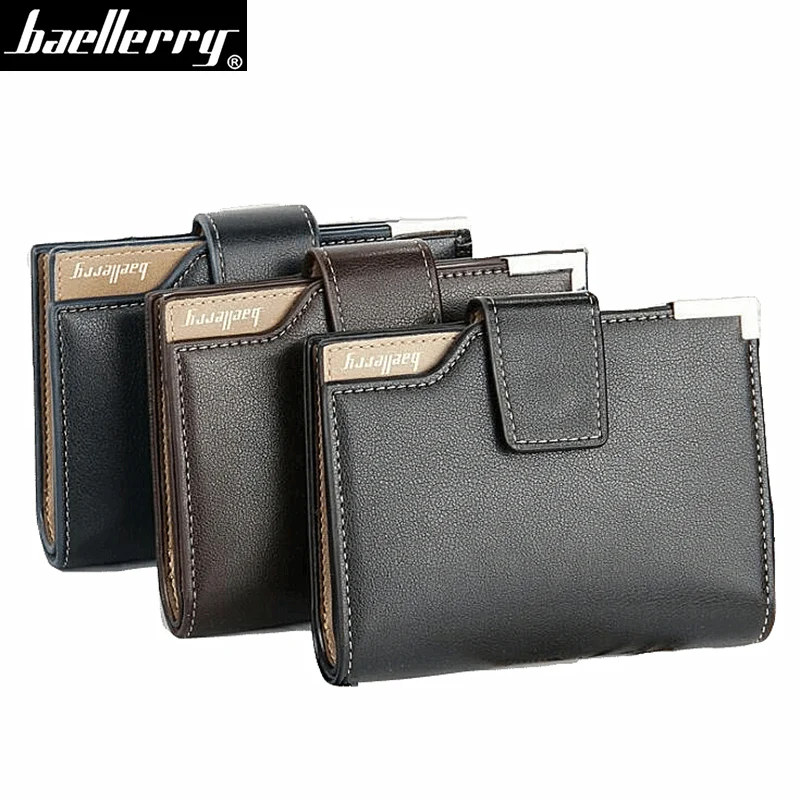 Baellerry Wallet Men High quality Soft leather Men Wallets Purse Coin Card holder multifunctional Male clutch bag guarantee
Baellerry Wallet Men High quality Soft leather Men Wallets Purse Coin Card holder multifunctional Male clutch bag guarantee