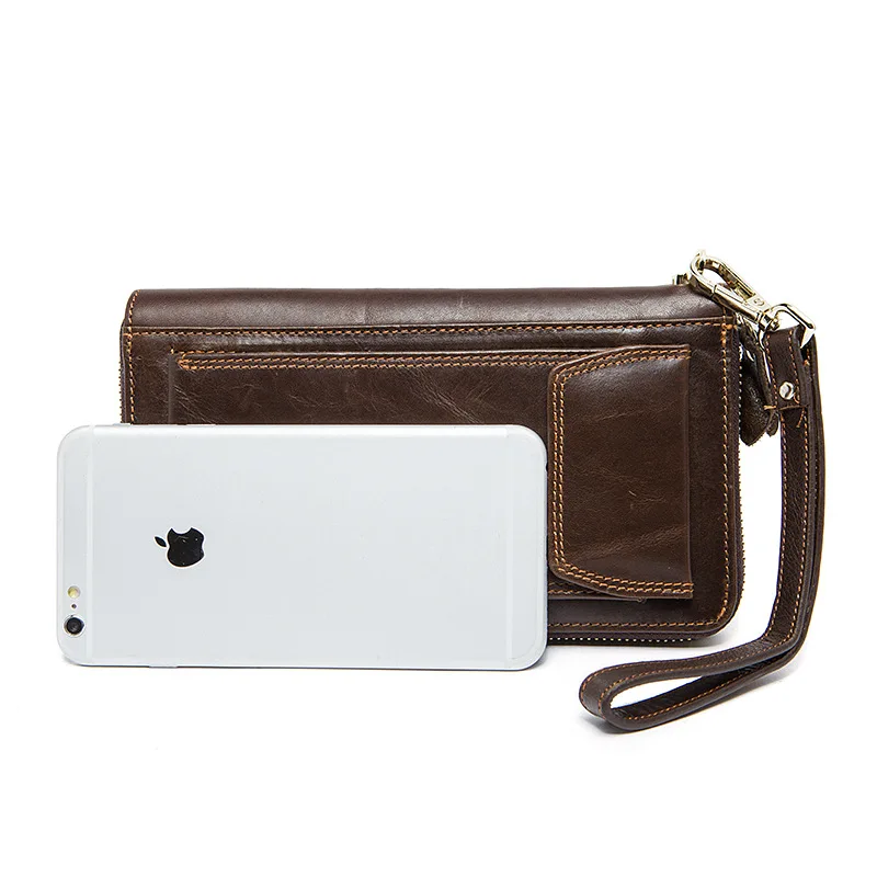 Manufacturers Wholesale Fashion Soft Face Men Long Wallets Genuine Leather Retro Business Casual Zipper Men's Day Clutches
Manufacturers Wholesale Fashion Soft Face Men Long Wallets Genuine Leather Retro Business Casual Zipper Men's Day Clutches