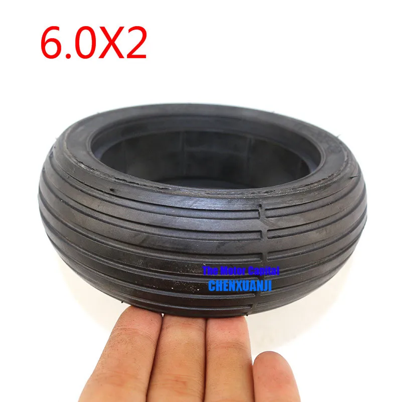 Size 6.0x2 rubber solid tire fits for Electric Balanced Car Electric Scooter 6.0*2
Size 6.0x2 rubber solid tire fits for Electric Balanced Car Electric Scooter 6.0*2