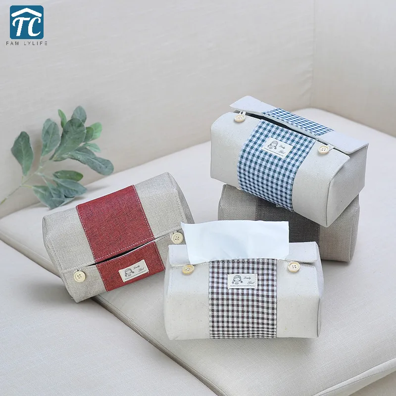 Tissue Storage Box Fabric Napkin Cotton Linen Bag Thickening Toilet Simple Pastoral Home Living Room Nordic Organizer Household
Tissue Storage Box Fabric Napkin Cotton Linen Bag Thickening Toilet Simple Pastoral Home Living Room Nordic Organizer Household