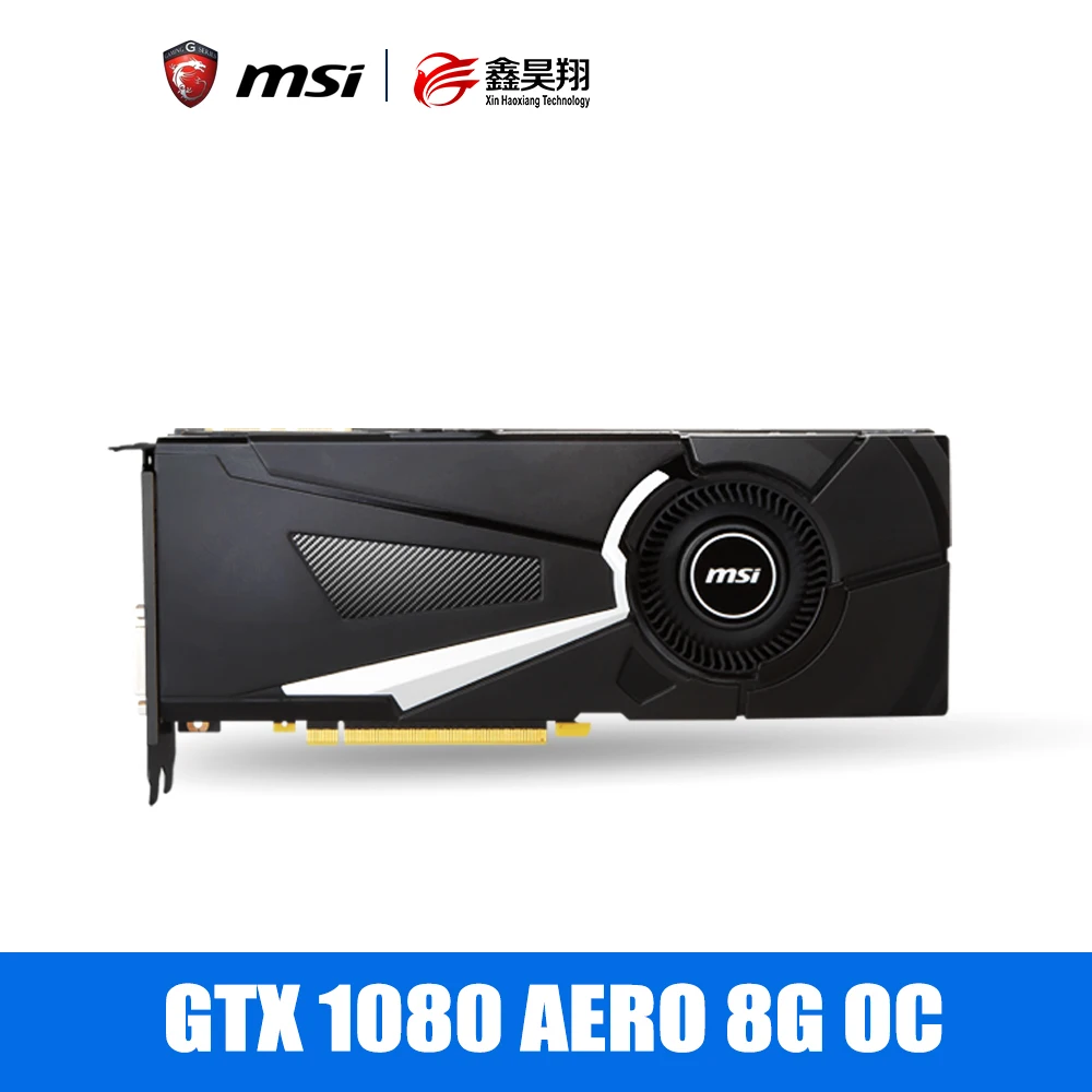MSI GTX1080 AERO 8 г видео карта/VR/AI/машина глубинного обучения карты|Карты видео- и