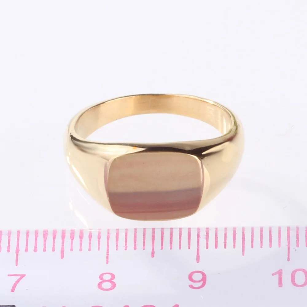 Soul Men 316L Stainless Steel Gold Color Rectangle Punk Style Rings Comfort For Women Men For Wedding Party Fashion Jewelry
Soul Men 316L Stainless Steel Gold Color Rectangle Punk Style Rings Comfort For Women Men For Wedding Party Fashion Jewelry