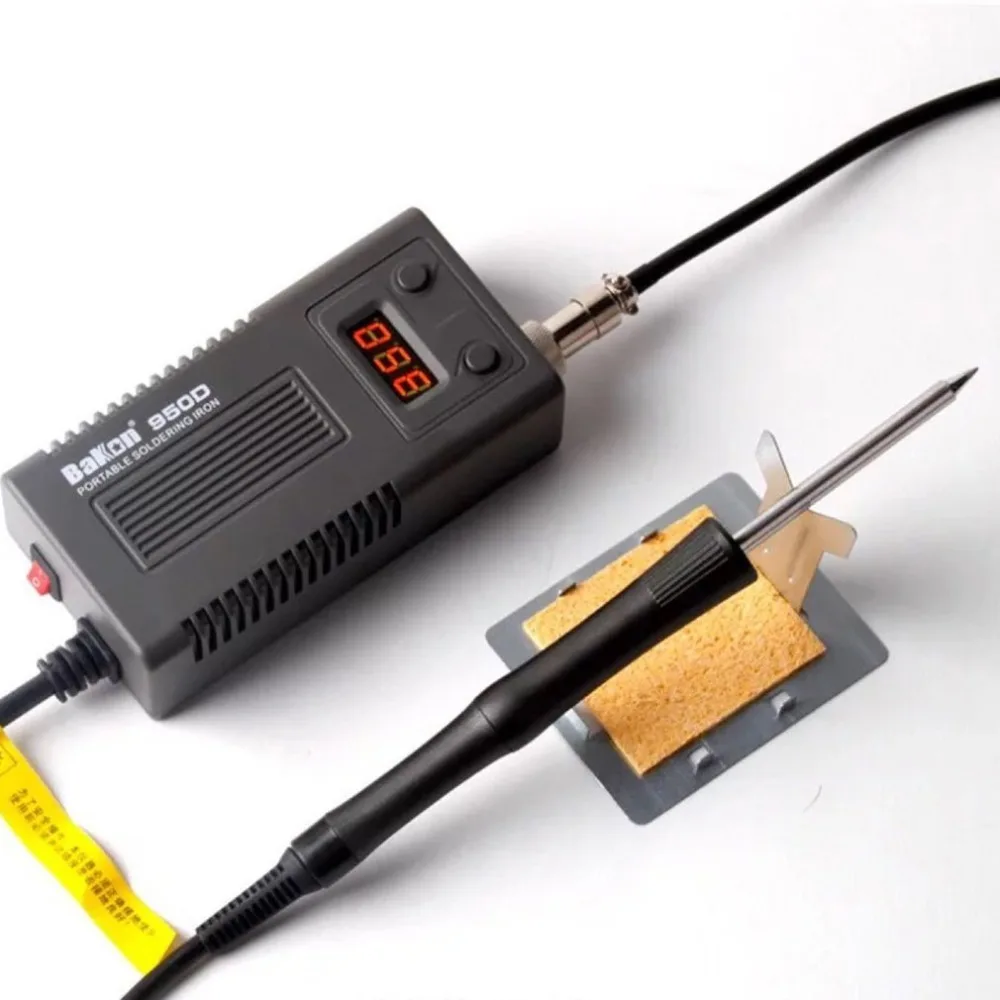 BK950D soldering iron Portable electric head mini Digital practical station tip For Home Tool | Инструменты