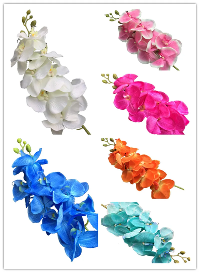 5p Moth Orchid 8 heads Orange Color Phalaenopsis Orchid Butterfly Orchids for Wedding Centerpieces Decorative Artificial Flowers
5p Moth Orchid 8 heads Orange Color Phalaenopsis Orchid Butterfly Orchids for Wedding Centerpieces Decorative Artificial Flowers
