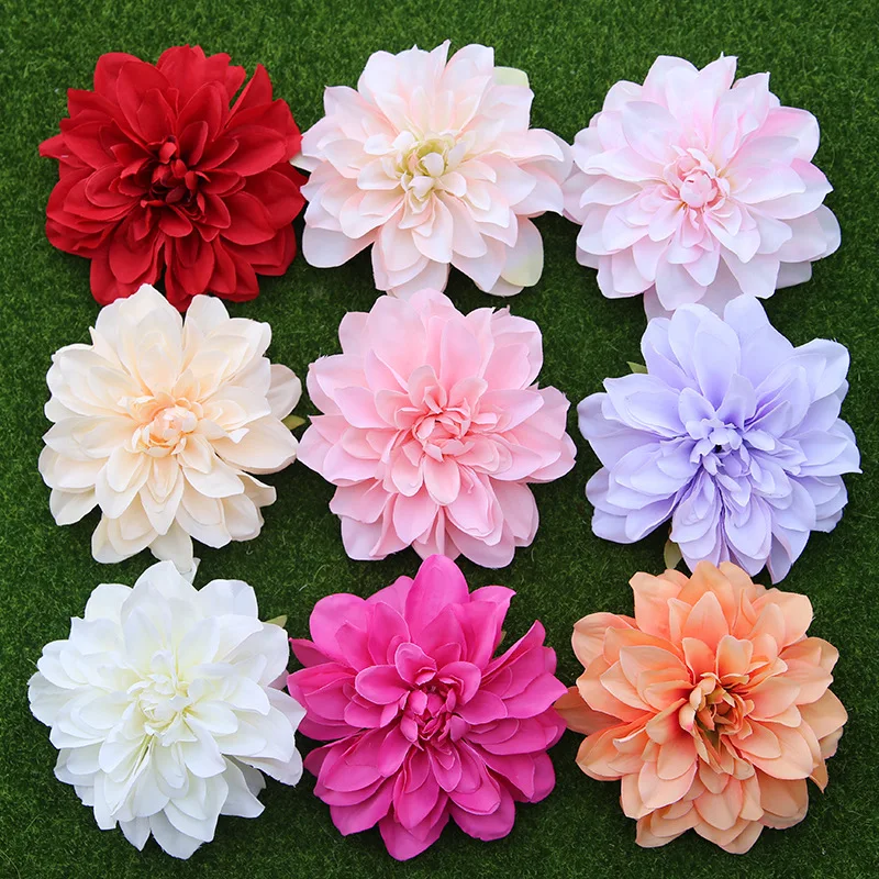 20pcs 14CM Silk Dahlia Flower Head Artificial Flowers DIY Wedding Party Decoration Supplies Simulation Fake Home Decorations
20pcs 14CM Silk Dahlia Flower Head Artificial Flowers DIY Wedding Party Decoration Supplies Simulation Fake Home Decorations