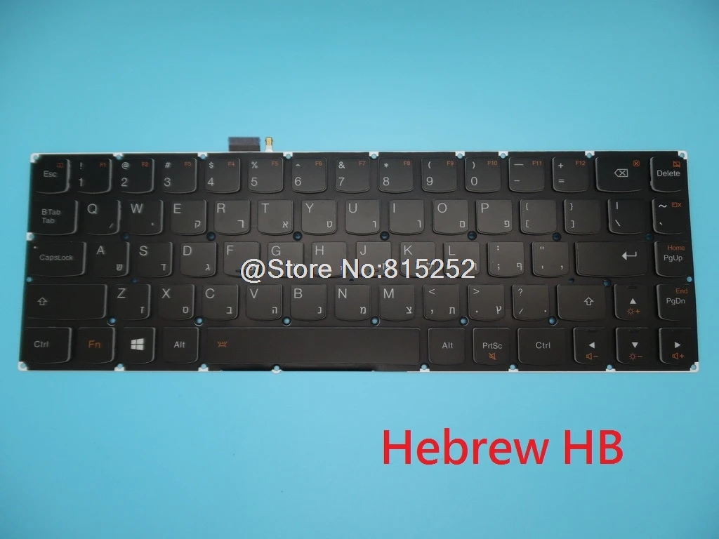 Клавиатура для ноутбука Lenovo YOGA 3 PRO 13 1370 ARFR Франция FR Германия GR Россия RU иврит HB