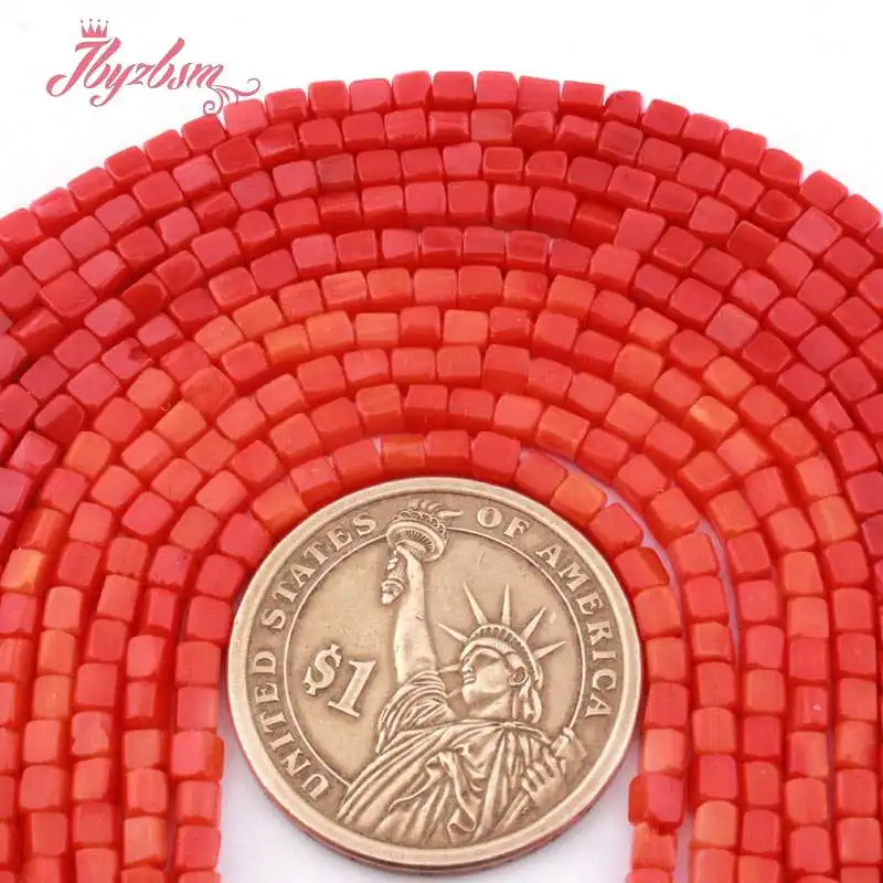 3mm Cube Square Orange Red Coral Beads Natural Stone Beads Loose For DIY Necklace Bracelets Jewelry Making Strand 15"
3mm Cube Square Orange Red Coral Beads Natural Stone Beads Loose For DIY Necklace Bracelets Jewelry Making Strand 15"