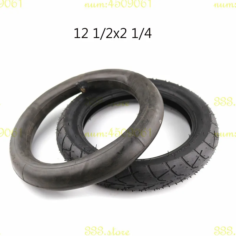 For ST1201 ST1202 12 Inch tube Tire 12 1/2 X 2 1/4 Tire and inner tyre fits Many Gas Electric Scooters and e-Bike
For ST1201 ST1202 12 Inch tube Tire 12 1/2 X 2 1/4 Tire and inner tyre fits Many Gas Electric Scooters and e-Bike