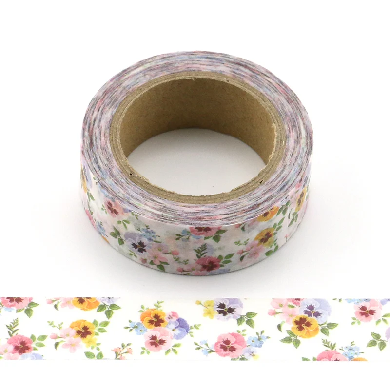 1pc Beautiful Elegant floral Decorative Washi Tapes Paper DIY Scrapbooking Adhesive Masking Tapes 10m School Office Supply
1pc Beautiful Elegant floral Decorative Washi Tapes Paper DIY Scrapbooking Adhesive Masking Tapes 10m School Office Supply