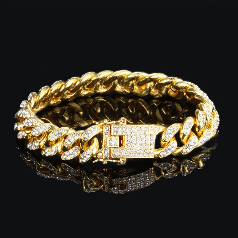 Tready Butterfly Miami Buckle Hip Hop Full Rhinestone Iced Out Bling Cuban Chain Bracelet For Men Women jewelry Dropshipping
Tready Butterfly Miami Buckle Hip Hop Full Rhinestone Iced Out Bling Cuban Chain Bracelet For Men Women jewelry Dropshipping