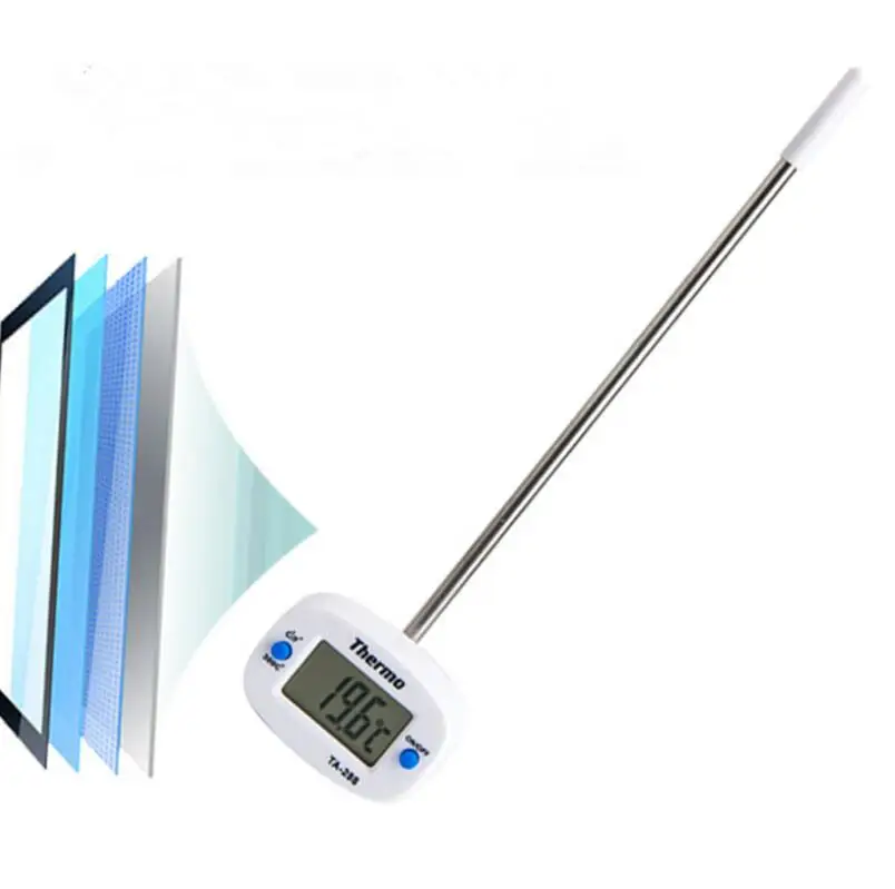 Instant Digital LCD Food BBQ Meat Chocolate Oven Cooking Probe Thermometer Kitchen Thermometer LX2723
Instant Digital LCD Food BBQ Meat Chocolate Oven Cooking Probe Thermometer Kitchen Thermometer LX2723