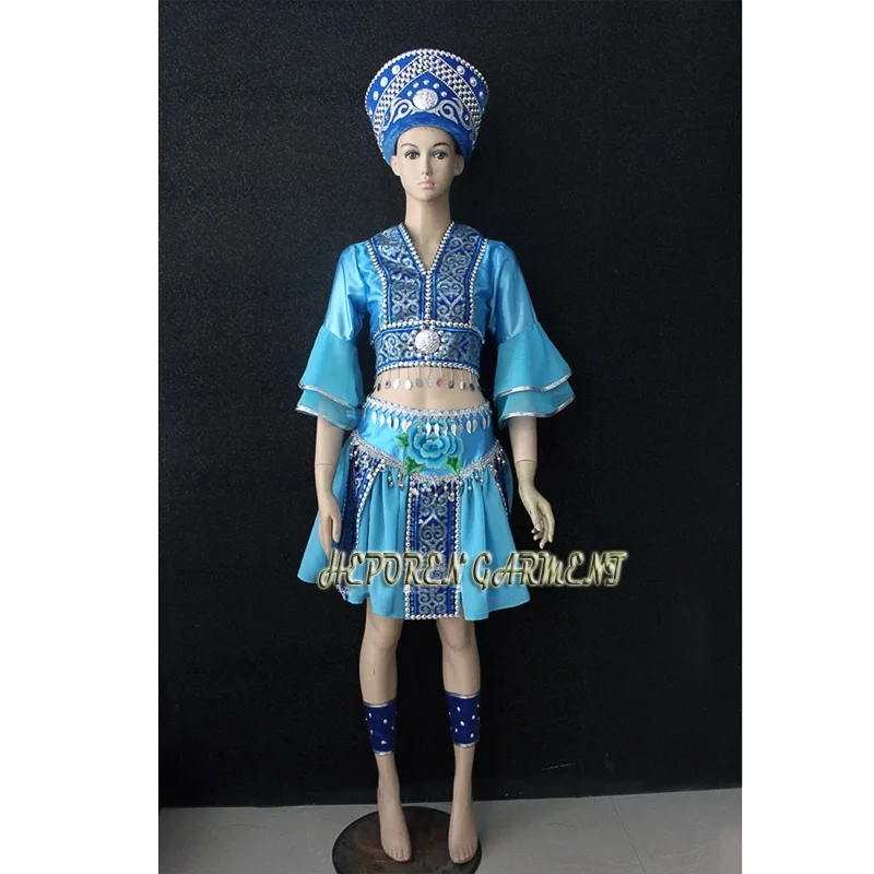 High Quality Women Or Kids Customized made Russian Folk Dance Costume Dress With Headwear Head,Russia National Blue Dance Skirt
High Quality Women Or Kids Customized made Russian Folk Dance Costume Dress With Headwear Head,Russia National Blue Dance Skirt