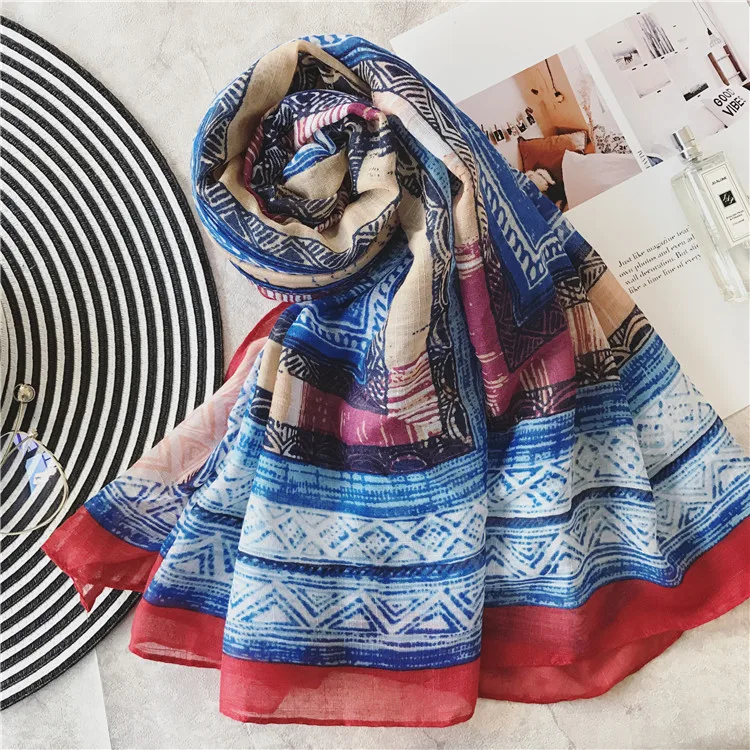 Vintage Ethnic Style Geometry Splashing Ink Scarves Fashion Bohemian Woman Seaside Sunscreen Beach Lady Shawl Female Pashmina
Vintage Ethnic Style Geometry Splashing Ink Scarves Fashion Bohemian Woman Seaside Sunscreen Beach Lady Shawl Female Pashmina