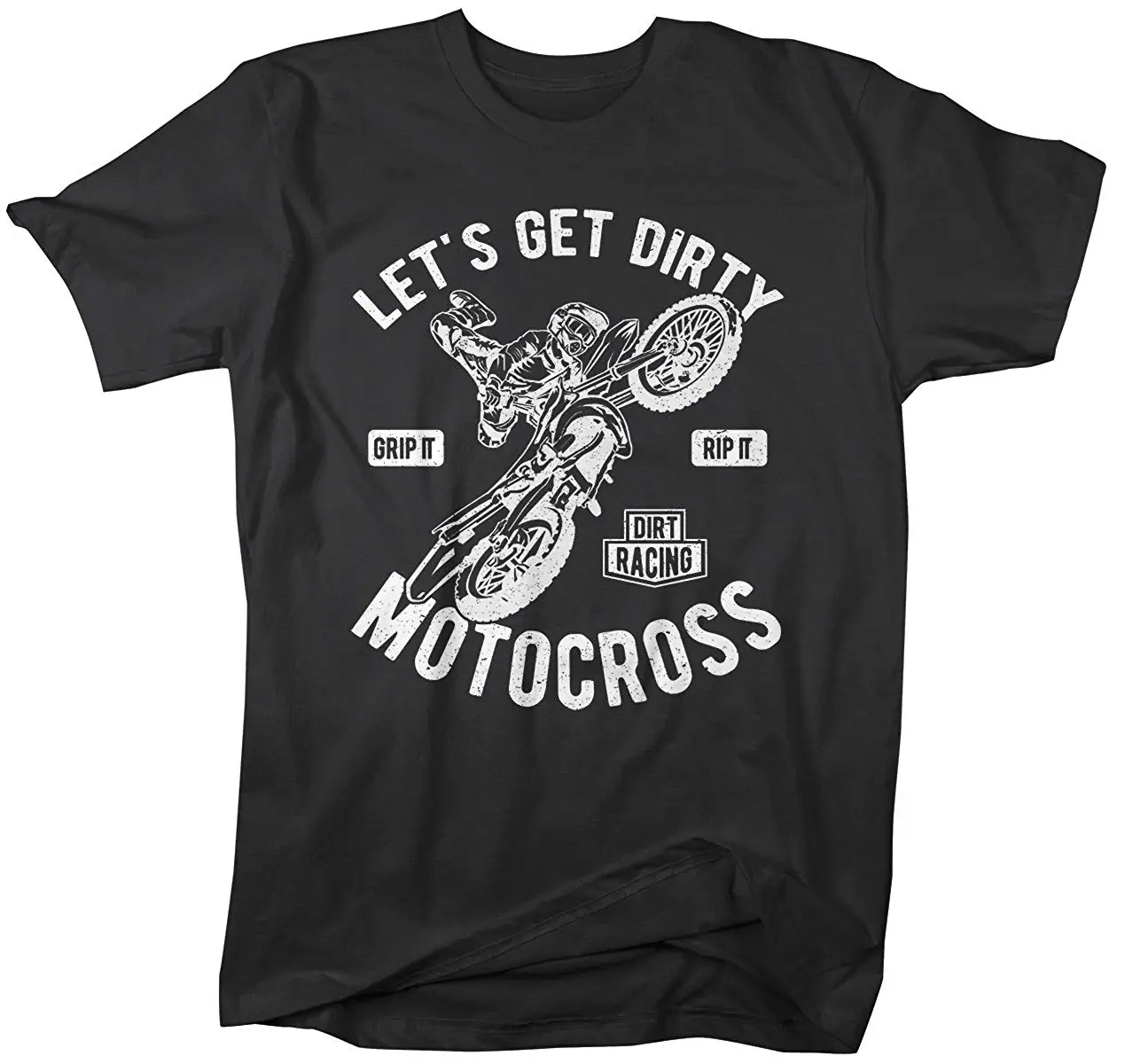 Men'S Funny Motocross T-Shirt Let'S Get Dirty Dirt Bike Shirt Men Creative Casual Short Sleeve T Shirt Novelty Funny Tees
Men'S Funny Motocross T-Shirt Let'S Get Dirty Dirt Bike Shirt Men Creative Casual Short Sleeve T Shirt Novelty Funny Tees