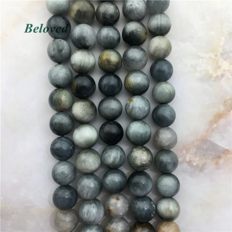 15.5" Wholesale Round Smooth Hawk's Eye Loose Beads, Natural Eagle Eye Gems Stone Beads For Jewelry Making, BG18129
15.5" Wholesale Round Smooth Hawk's Eye Loose Beads, Natural Eagle Eye Gems Stone Beads For Jewelry Making, BG18129