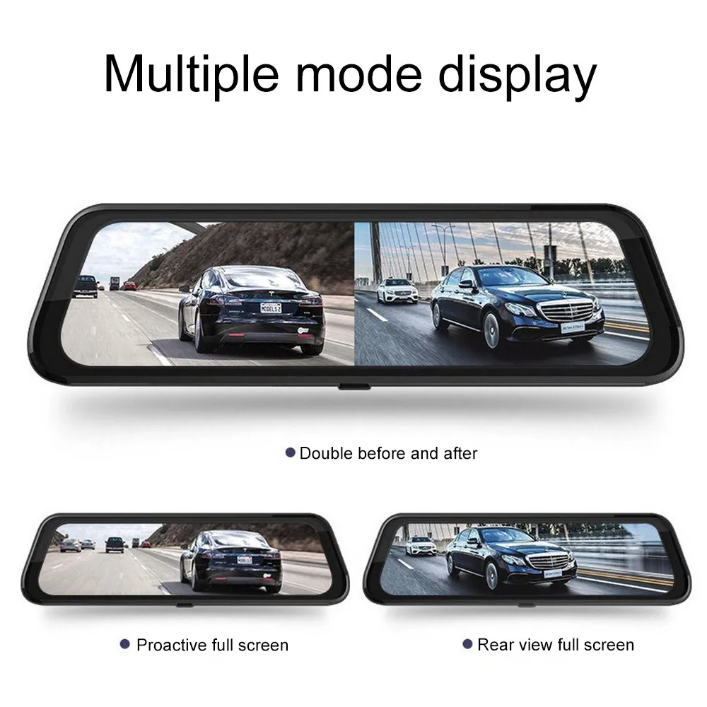 Car DVR Camera Driving Recorder 10 Inch Night Vision Full Screen Streaming Dual Lens 170 Degree Loop Recording Driving Recorder
Car DVR Camera Driving Recorder 10 Inch Night Vision Full Screen Streaming Dual Lens 170 Degree Loop Recording Driving Recorder